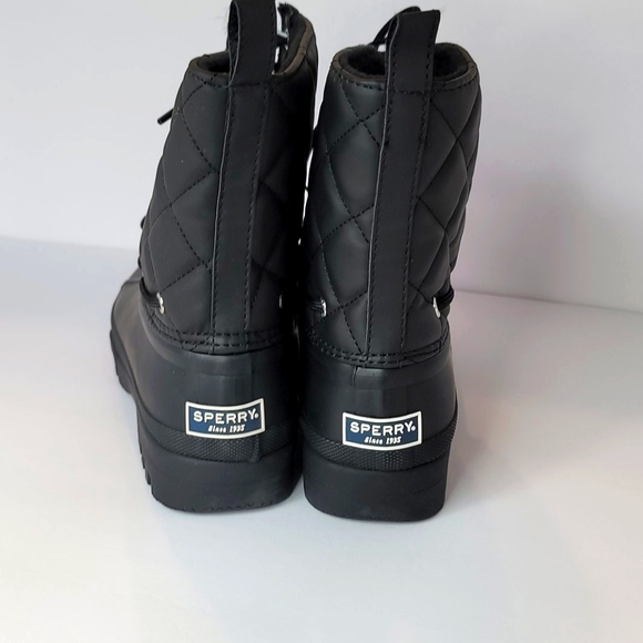 Sperry Top-Sider Women's Gosling Duck Boot, Black - Picture 8 of 10